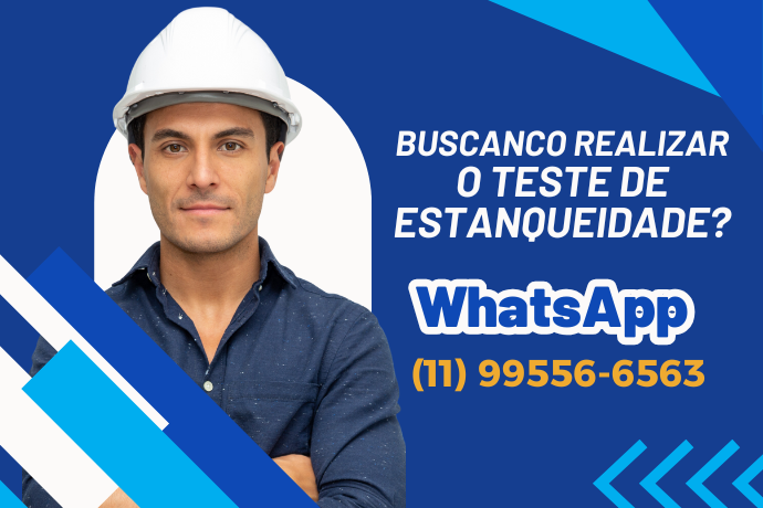 Buscando realizar o teste de estanqueidade